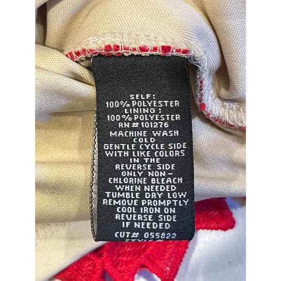 Label By Five Twelve Womens Lace Crochet Sheath Dress Short Sleeve Red Size 12 - Picture 7 of 8